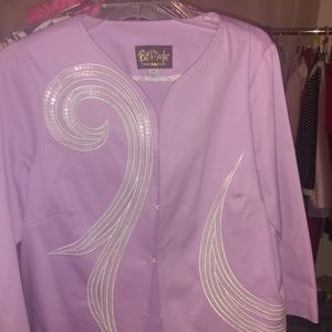 Bob Mackie wearable art dress jacket